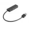 Adattatore per cavo USB 3.1 A SATA nero Akasa AK-AU3-07BK