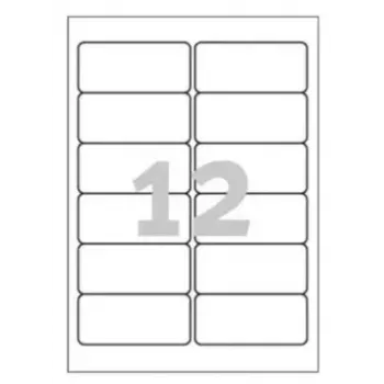 Etichetta per stampante Avery J8177-25 bianco