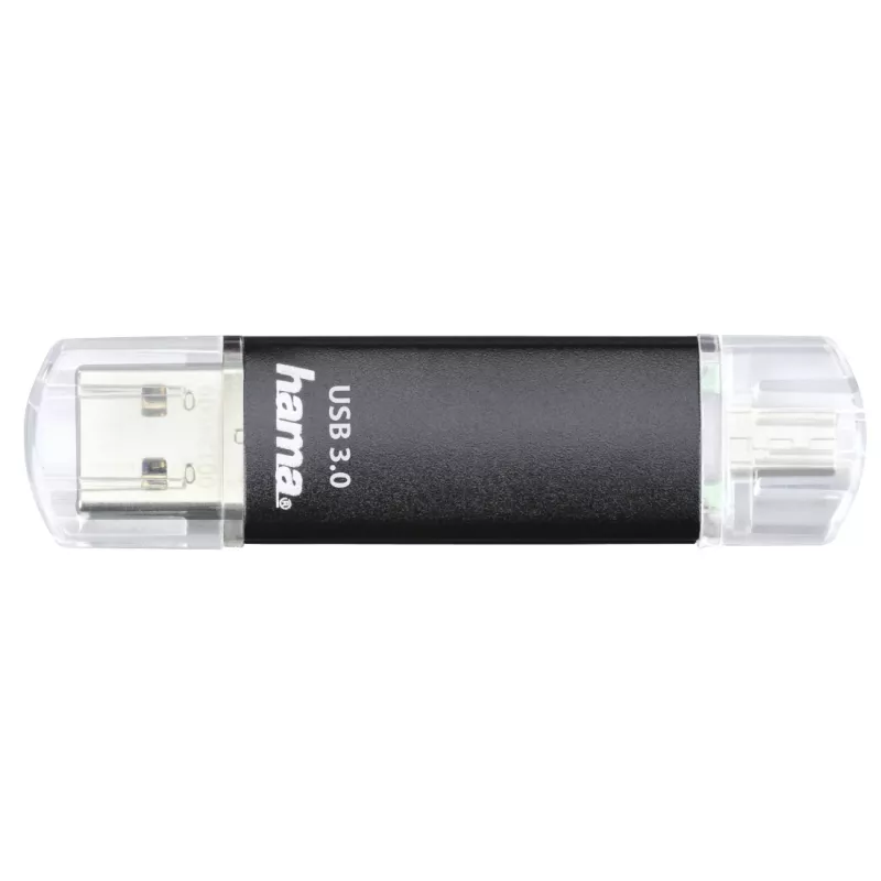 Hama Laeta Twin chiavetta USB 256 GB USB Type-A / Micro-USB 3.2 Gen 1 (3.1 Gen 1) nero