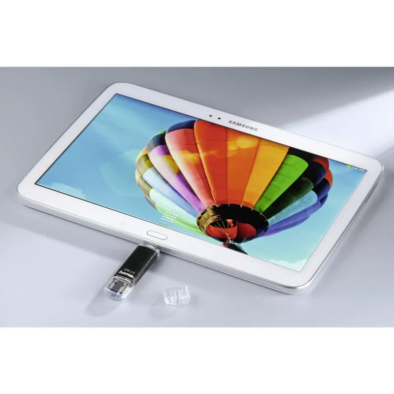Hama Laeta Twin chiavetta USB 256 GB USB Type-A / Micro-USB 3.2 Gen 1 (3.1 Gen 1) nero