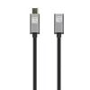 Cavo Techly USB 3.2 Gen 2 USB-C M/F 1m nero, 1 m, USB C, USB C, USB 3.2 Gen 2 (3.1 Gen 2), 10 Gbit/s, nero, grigio