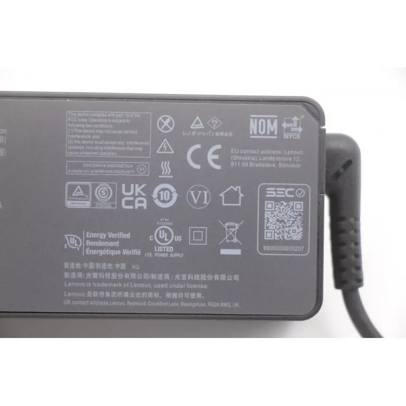 Lenovo 5A10W86253 alimentatore per interni 65 W nero
