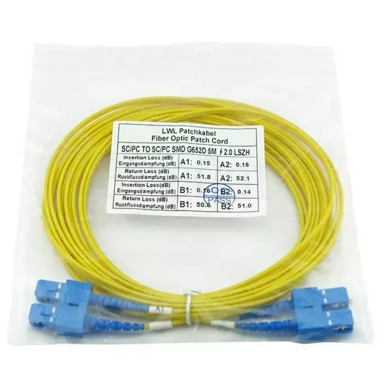 BlueOptics SFP3232BU7.5MK cavo in fibra ottica InfiniBand 7,5 m SC