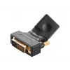 Adattatore per cavo DVI-D HDMI Akasa AK-CBHD16-BK