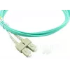 Cavo patch in fibra ottica duplex BlueOptics SC-SC OM3 2 metri 2 m maschio/maschio