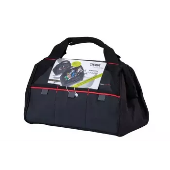 Borsa portautensili TROIKA TBG30/BK nero rosso telo catramato