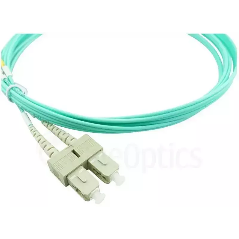 BlueOptics 055702T512000005M-BO Cavo patch in fibra ottica duplex (compatibile Corning), LC-UPC/SC-UPC, multimodale OM3 50/125 µm, 5 m