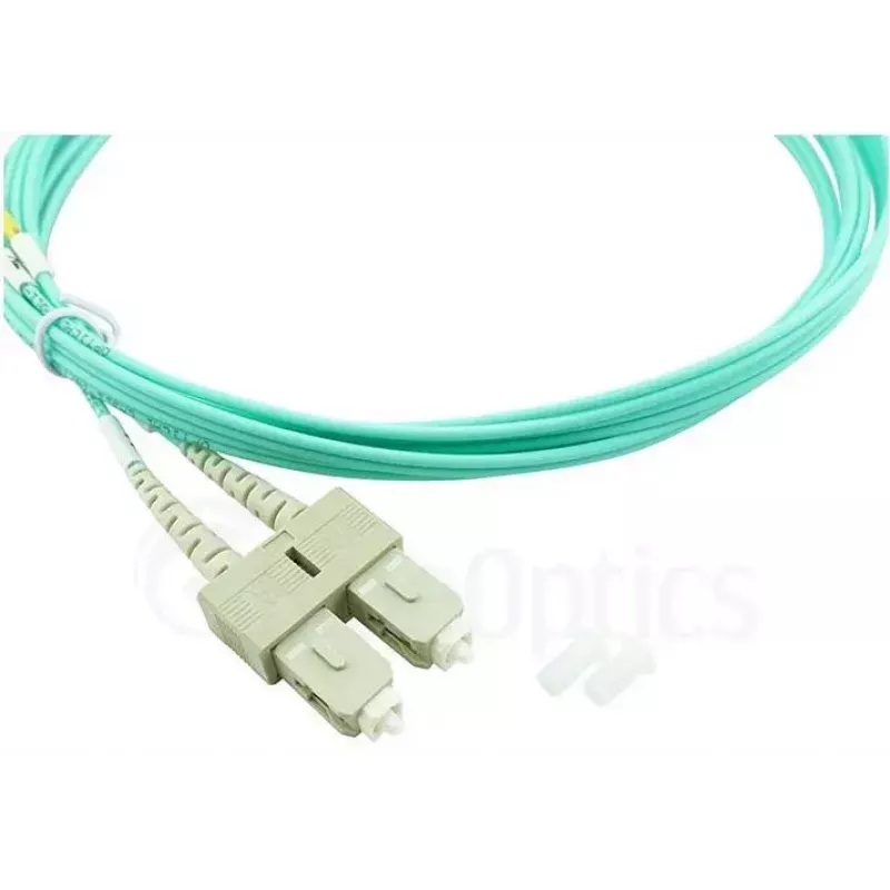 BlueOptics 055702T512000005M-BO Cavo patch in fibra ottica duplex (compatibile Corning), LC-UPC/SC-UPC, multimodale OM3 50/125 µm, 5 m