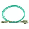 BlueOptics 055702T512000005M-BO Cavo patch in fibra ottica duplex (compatibile Corning), LC-UPC/SC-UPC, multimodale OM3 50/125 µm, 5 m