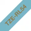 Nastro per etichettatrice Brother TZE-RL54 oro su blu