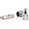Connettore coassiale Schwaiger KVB29 531 argento metallo plastica