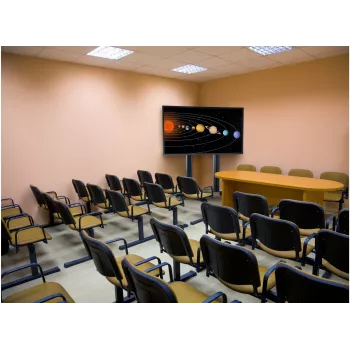 Peerless SR598 carrello/supporto multimediale nero schermo piatto