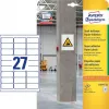 Etichetta adesiva Avery L7874-20 rettangolo arrotondato