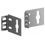 Bachmann 802.0001 set di fissaggio argento metallo