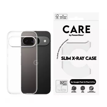 Custodia PanzerGlass CARE by Fashion Case trasparente X-Ray Soft Basic Google Pixel 10 10 Pro