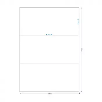 Etichette autoadesive MediaRange MRINK142 bianco 150 pz.
