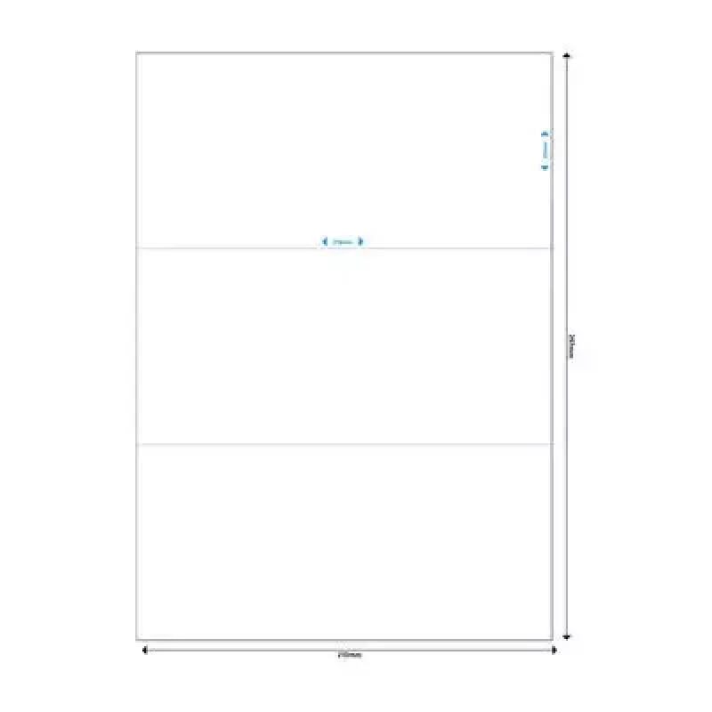 Etichette autoadesive MediaRange MRINK142 bianco 150 pz.