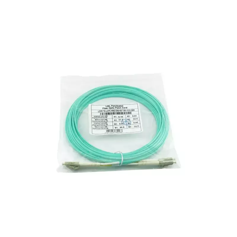 Cavo in fibra ottica BlueOptics 00MN502 1 m LC aqua OM3