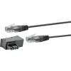 Cavo di rete Schwaiger TAL6731 533 RJ45 RJ45/TAE-F 3m nero