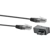 Cavo di rete Schwaiger TAL6731 533 RJ45 RJ45/TAE-F 3m nero