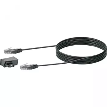 Cavo di rete Schwaiger TAL6731 533 RJ45 RJ45/TAE-F 3m nero