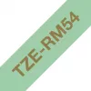 Brother TZE-RM54 nastro per etichettatura oro su menta