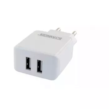 Caricabatterie mobile Schwaiger LPRO230 502 universale bianco AC per interni