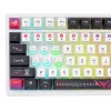 Tastiera meccanica da gaming ASUS ROG Azoth X — layout 75%, USB + RF Wireless + Bluetooth, RGB, poggiapolsi, nero/bianco