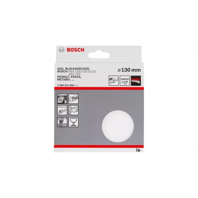 Spugna per lucidare Bosch 2608613005