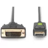 Cavo Techly DisplayPort-DVI per monitor 2 m ICOC DSP-C-020