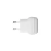 Caricabatterie piatto da parete EU d bramante re-charge Pro — 2× USB-C 25W, per interni, bianco