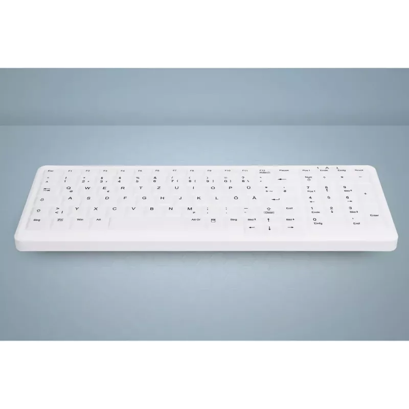Active Key AK-C7000F-UVS-W/CH tastiera medicale USB bianco full-size con filo a membrana LED
