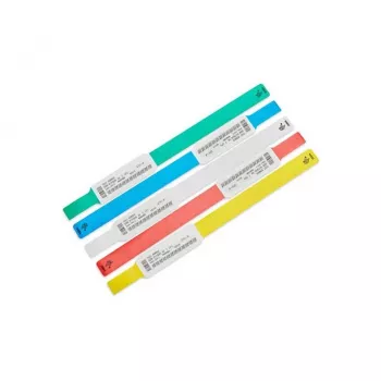 Zebra Z-Band UltraSoft bracciale ospedaliero blu, bianco