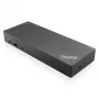 Lenovo ThinkPad Hybrid USB-C con USB-A Dock con filo USB 3.2 Gen 2 (3.1 Gen 2) Type-C nero