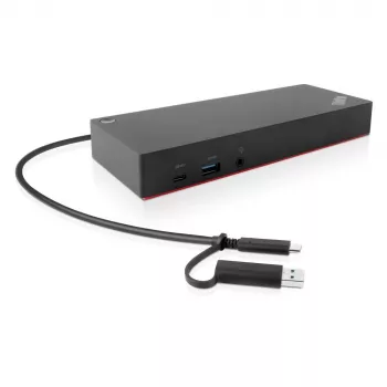 Lenovo ThinkPad Hybrid USB-C con USB-A Dock con filo USB 3.2 Gen 2 (3.1 Gen 2) Type-C nero