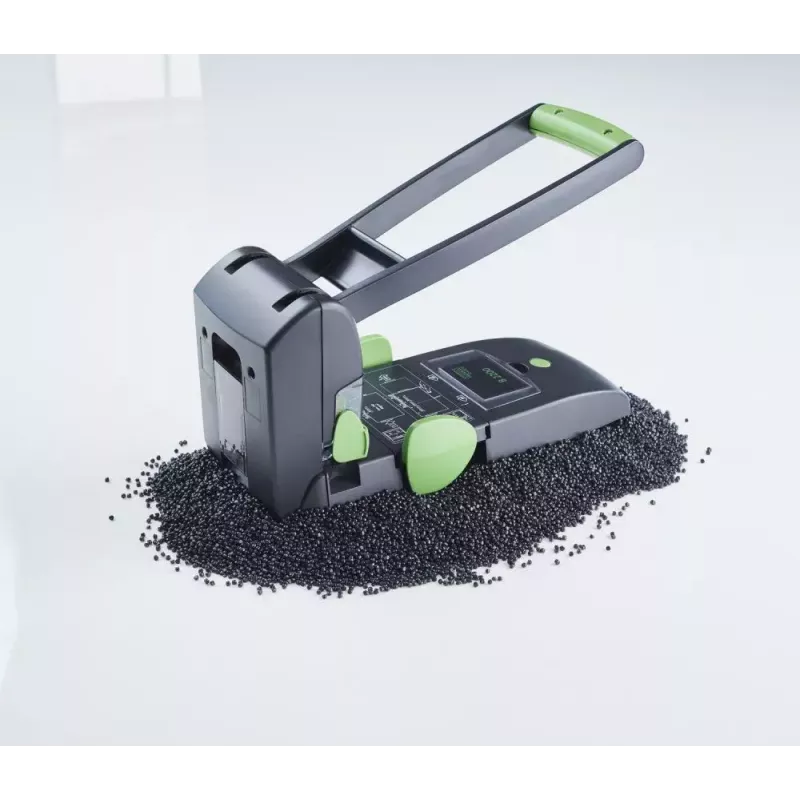 Perforatore Novus B 2200 re+new 200 fogli nero verde