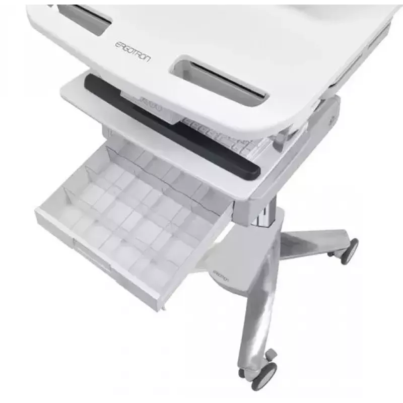 Carrello multimediale Ergotron StyleView alluminio grigio bianco