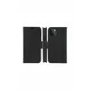 Custodia portafoglio dbramante1928 iPhone 13 mini nero 3 scomparti per carte