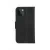 Custodia portafoglio dbramante1928 iPhone 13 mini nero 3 scomparti per carte