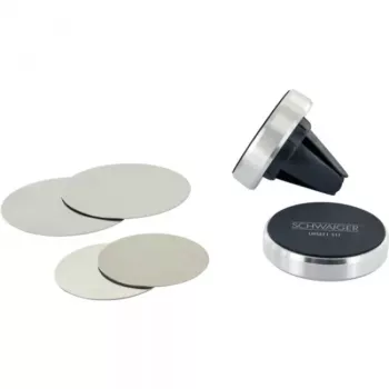 Supporto passivo Schwaiger LHSET1 511 Telefono cellulare smartphone nero argento