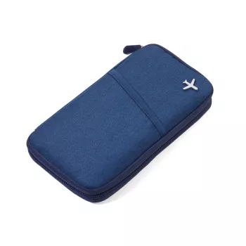 Safe Flight borsa da viaggio in poliestere blu TROIKA TRV20/DB
