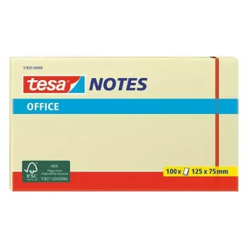 Blocco note adesivo TESA 57655 rettangolare giallo
