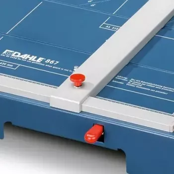 Dahle 867 taglierina per carta 3,5 mm 35 fogli 46 cm lunghezza di taglio
