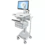 Carrello multimediale Ergotron StyleView alluminio grigio bianco