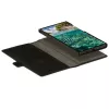 Custodia a libro per cellulare dbramante1928 Lynge per Samsung Galaxy S23 Ultra — nero, 3 vani per carte, compatibile con 6,8 inch