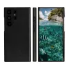 Custodia a libro per cellulare dbramante1928 Lynge per Samsung Galaxy S23 Ultra — nero, 3 vani per carte, compatibile con 6,8 inch