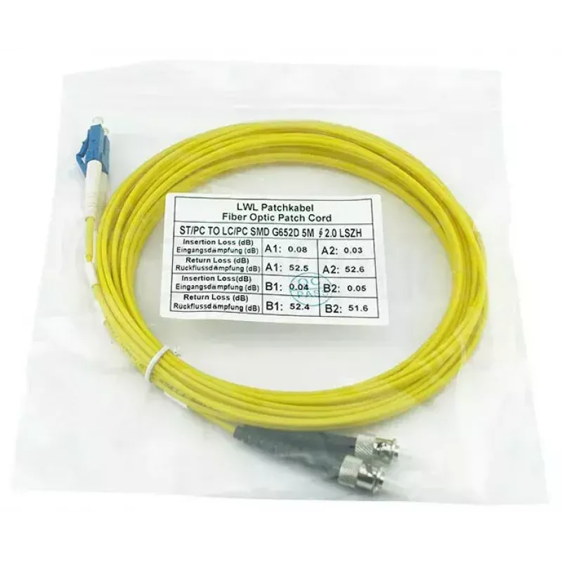 BlueOptics SFP3133BU5MK Cavo in fibra ottica InfiniBand 5 m Duplex LC Duplex ST