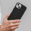 Woodcessories Bio Case custodia per cellulare cover nero iPhone 14 Plus 17 cm