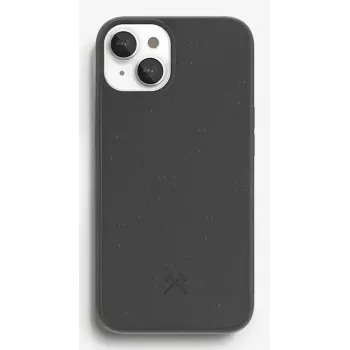 Woodcessories Bio Case custodia per cellulare cover nero iPhone 14 Plus 17 cm