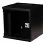 Armadio a parete EQUIP EWM-06-3030-B 6U, 312 mm di larghezza, 300–330 mm di profondità, nero